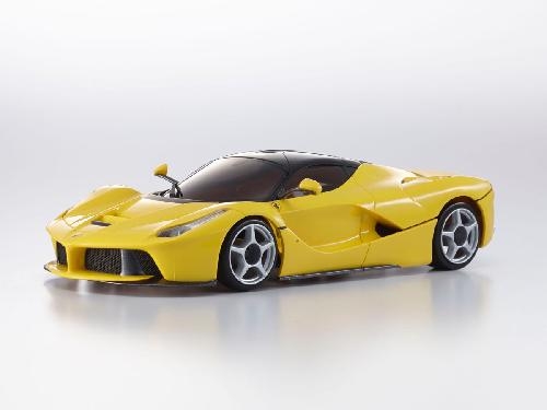 AUTOMODELO KYOSHO MINI-Z MR 03 SPORTS FERRARI AMARELA RACER ESCALA