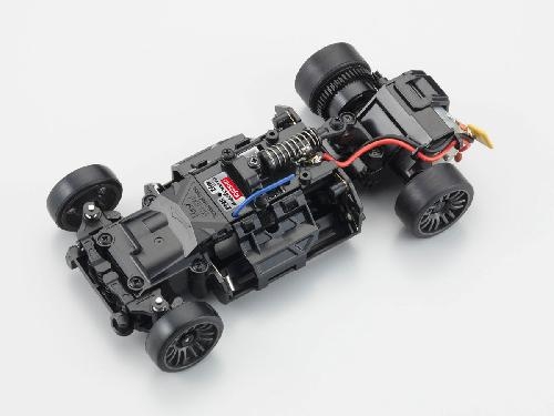 AUTOMODELO KYOSHO MINI-Z MR 03 SPORTS FERRARI AMARELA RACER ESCALA