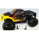 AUTOMODELO MONSTER TRUCK ELDORADA OFF ROAD 1/10 4X4 NITRO MOTOR VTX18 RÁDIO 2.4GHZ HIMOTO HIM HI6101