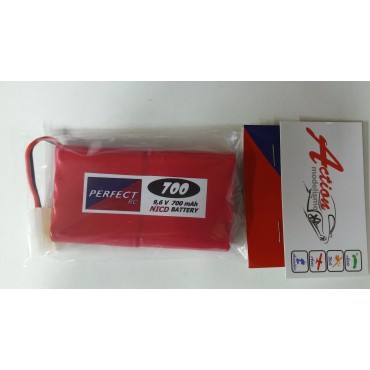 BATERIA NICD 9.6V 700 MAH PLUG TAMIYA PARA TX E BRINQUEDOS RC MAISTO ETC PR094