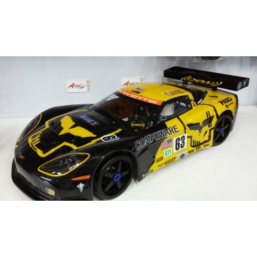 AUTOMODELO KYOSHO INFERNO GT2 RACE SPEC. CORVETTE C6-R NITRO 1/8 4WD MOTOR KE25 RÁDIO 2.4GHZ KYOSHO KYO 31833B PA