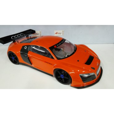 AUTOMODELO KYOSHO INFERNO GT2 RACE SPEC. AUDI R8 NITRO 1/8 4WD MOTOR KE25 RÁDIO 2.4GHZ KYO 31835B L