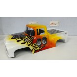 BOLHA PINTADA FORD F100 PARA AUTOMODELOS 1/10 E 1/8 MONSTERS TRUCKS. MAD FORCE, REVO,FW05/06 F100 66