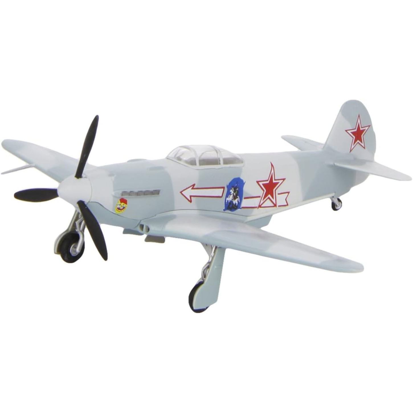 Easy Model WWII Yak-3 Fighter Plane – 303 Aviation Division 1945 | 1/72 Scale Pre-Assembled