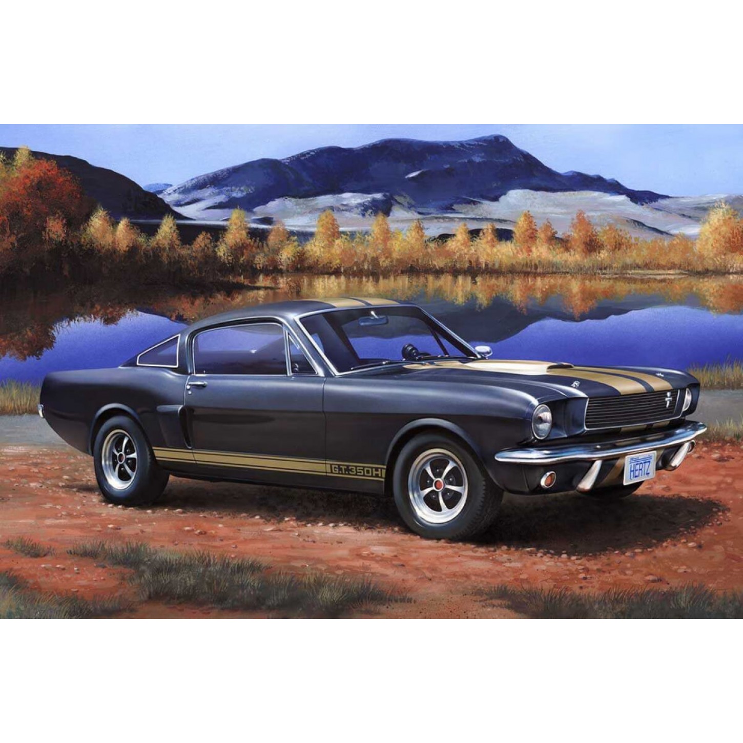 Kit Maquette Revell Shelby Mustang GT 350 H - Échelle 1:24, Référence 07242, Neuf Sous Boîte