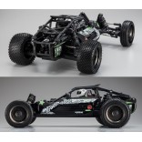 AUTOMODELO KYOSHO NITRO SCORPION XXL GP MOTOR .28 ESCALA 1/7 RÁDIO DIGITAL 2,4GHZ T2 PRETO KYO 31873T2B