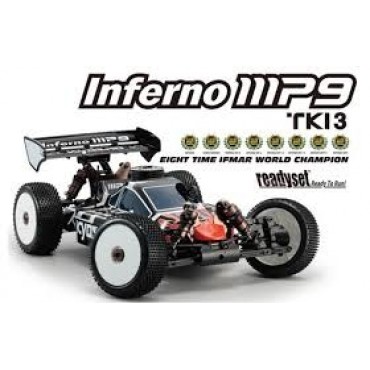 AUTOMODELO KYOSHO NITRO 4X4 INFERNO MP9 TKI3 TIPO 1 READYSET 1/8 KYO 31888T1B