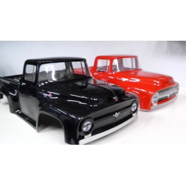 BOLHA TRANSPARENTE FORD F100 PARA AUTOMODELOS 1/10 E 1/8 MONSTERS TRUCKS.MAD FORCE,REVO