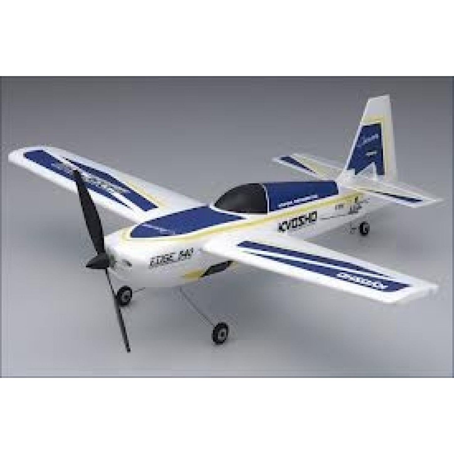 AEROMODELO KYOSHO MINIUM EDGE 540 RÁDIO 2.4Ghz 3 CANAIS AZUl KYO