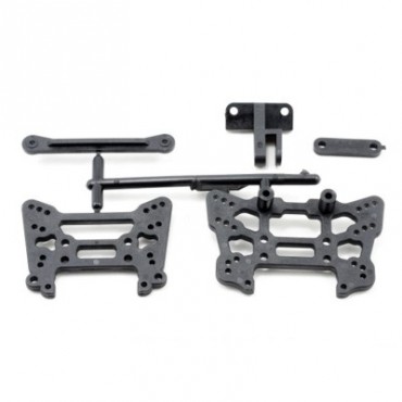 CONJUNTO DE SUPORTE TORRE AMORTECEDOR PARA GT2 KYOSHO IG-103B KYO IG103B