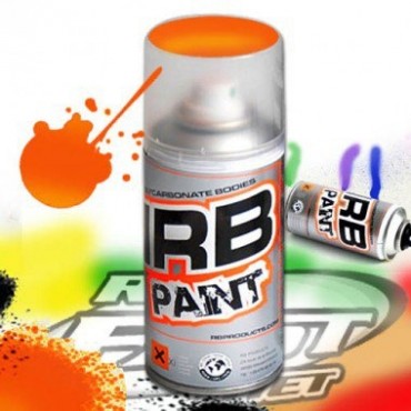 TINTA SPRAY RB LARANJA FLUORESCENTE 150 ML MARCA FRANCESA RB25019