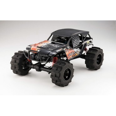 AUTOMODELO KYOSHO FO-XX GP R/S NITRO ESCALA 1/8 4X4 MOTOR KE25 3 MARCHAS COM NOVO RÁDIO 2.4GHz KT-231P KYO 31228B