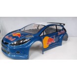 BOLHA FIESTA HATCH PARA AUTOMODELO KYOSHO DRX ESCALA 1/9 PINTADA LHP0910 RED BULL