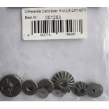 CONJUNTO DE ENGRENAGEM DO DIFERENCIAL GEARS BEVEL SET A-U-LX-LX1-GTP JAM051283 OFNA 30769