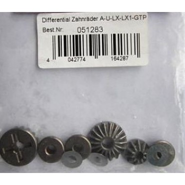 CONJUNTO DE ENGRENAGEM DO DIFERENCIAL GEARS BEVEL SET A-U-LX-LX1-GTP JAM051283 OFNA 30769