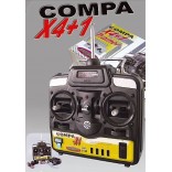 RÁDIO CONTROLE COMPA X4EN1 TRAINER 35 MHz SEM SERVOS JAMARA JAM061047