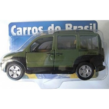 MINIATURAS CARROS DO BRASIL FIAT DOBLÔ ADVENTURE