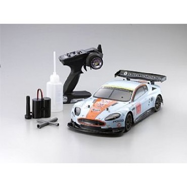 AUTOMODELO KYOSHO FAZER GP ASTON MARTIN ON ROAD NITRO COM MOTOR GF16SG RÁDIO 2.4GHz KYO 31399SB