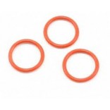 ANEL SILICONE ORING  P18 ORANGE 3PÇS KYOSHO KYO ORG18