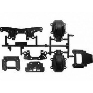 CONJUNTO SUPORTE SUSPENSÃO CAIXA DIFERENCIAL FAZER KYOSHO FA-012 KYO FA012