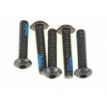 BUTTON HEAD SCREWS 4x20mm LOCK GLUE 5pcs  XTM 148613