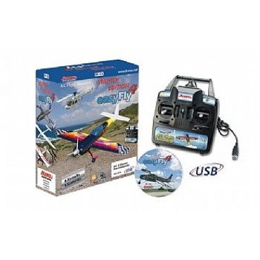 JAM065160-SIMULADOR DE VÔO EASYFLY 4 STARTER SET GC - JAMARA