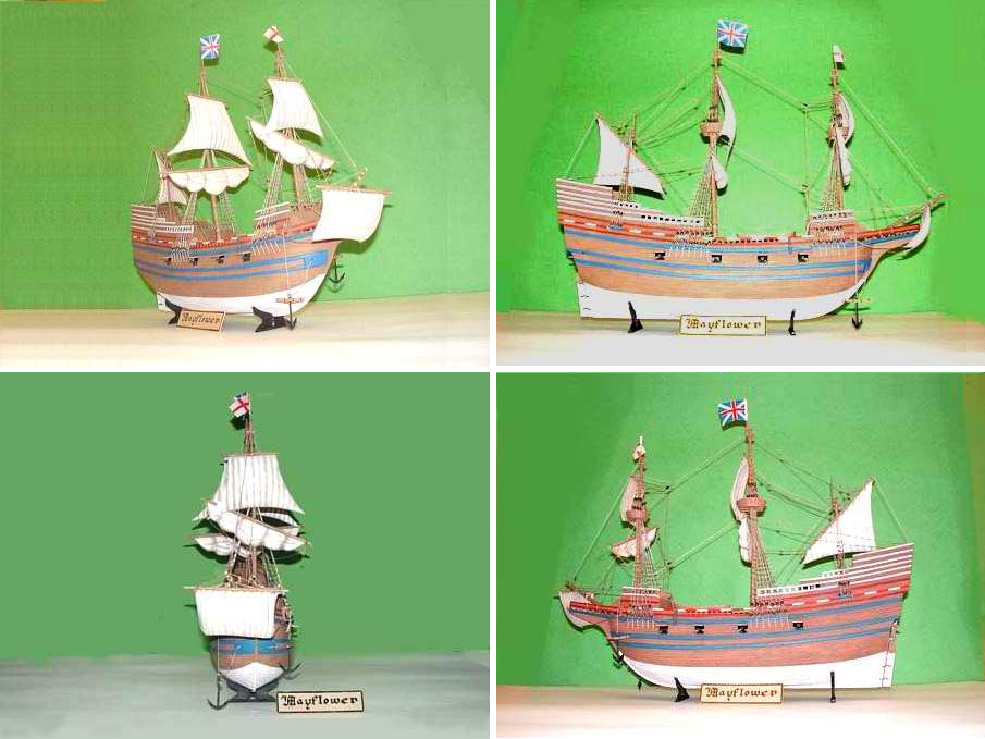 KIT PARA MONTAR TRUMPETER BARCO MAYFLOWER 1/60 330 PEÇAS TPR 01201