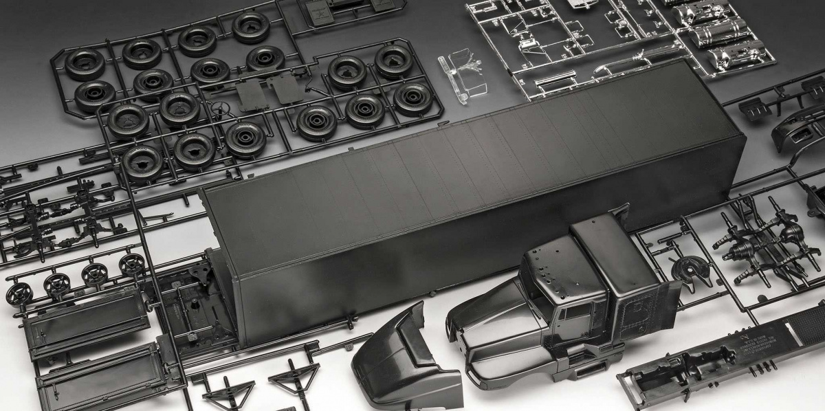 Kit Rhead KIT PARA MONTAR REVELL CAMINHÃO TOUR TRUCK MOTÖRHEAD 1/32 102 PEÇAS ...