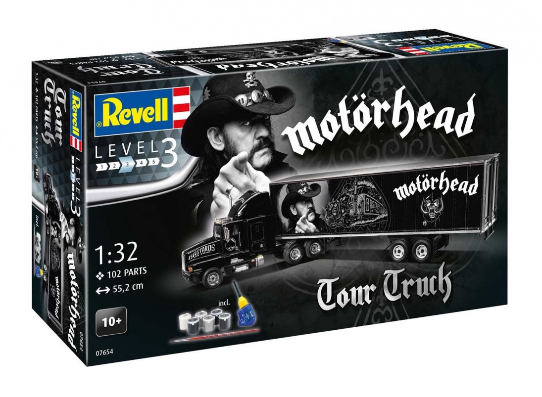Kit Rhead KIT PARA MONTAR REVELL CAMINHÃO TOUR TRUCK MOTÖRHEAD 1/32 102 PEÇAS ...